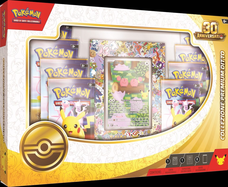Pokémon 30° Anniversario - Collezione Premium Ditto