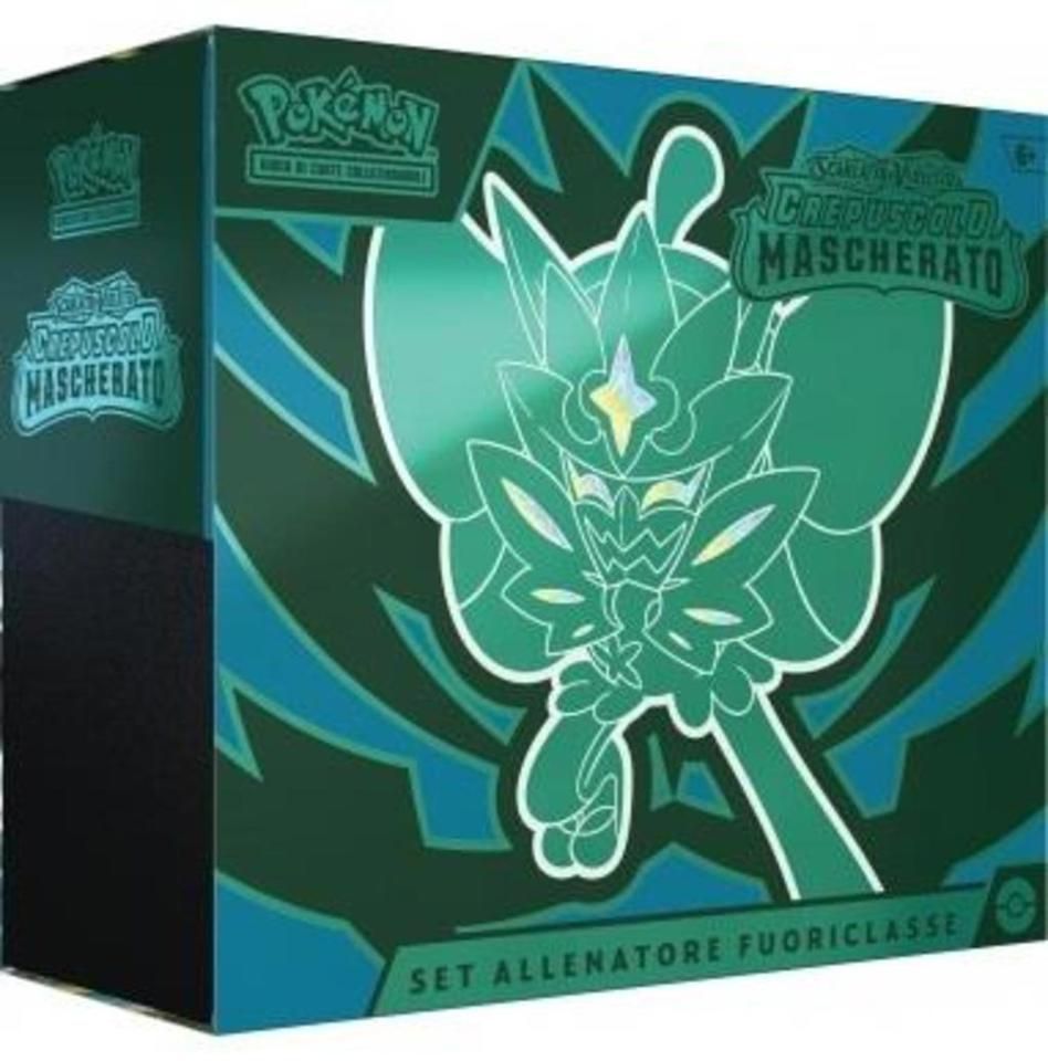 Pokemon Set Allenatore Fuoriclasse Scarlatto e Violetto Fuoriclasse - Crepuscolo Mascherato