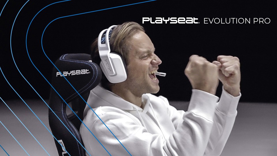 Playseat Evolution PRO ActiFit Sedia per gaming universale Seduta imbottita Nero