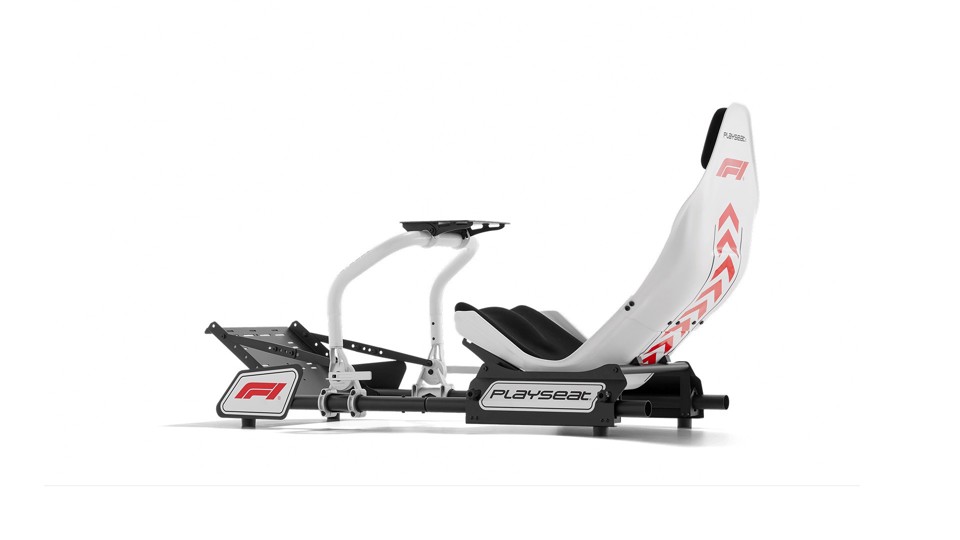Playseat Formula Instinct - F1 Edition Sedia per gaming universale Seduta imbottita Nero, Bianco