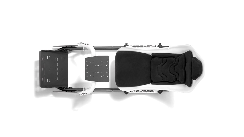 Playseat Formula Instinct - F1 Edition Sedia per gaming universale Seduta imbottita Nero, Bianco