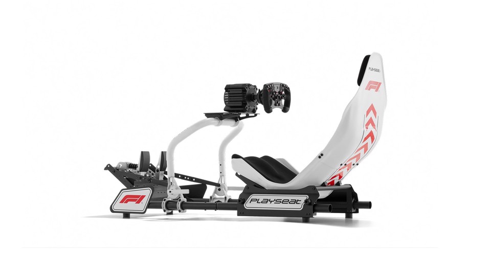 Playseat Formula Instinct - F1 Edition Sedia per gaming universale Seduta imbottita Nero, Bianco