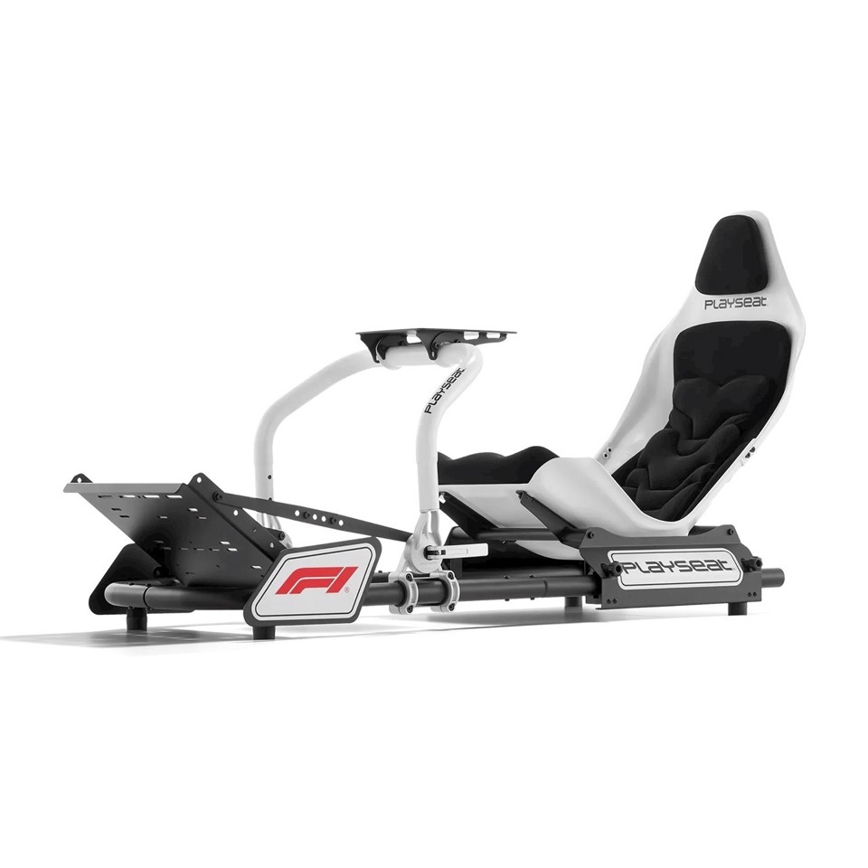 Playseat Formula Instinct - F1 Edition Sedia per gaming universale Seduta imbottita Nero, Bianco