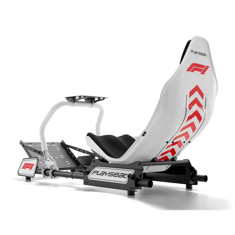 Playseat Formula Instinct - F1 Edition Sedia per gaming universale Seduta imbottita Nero, Bianco