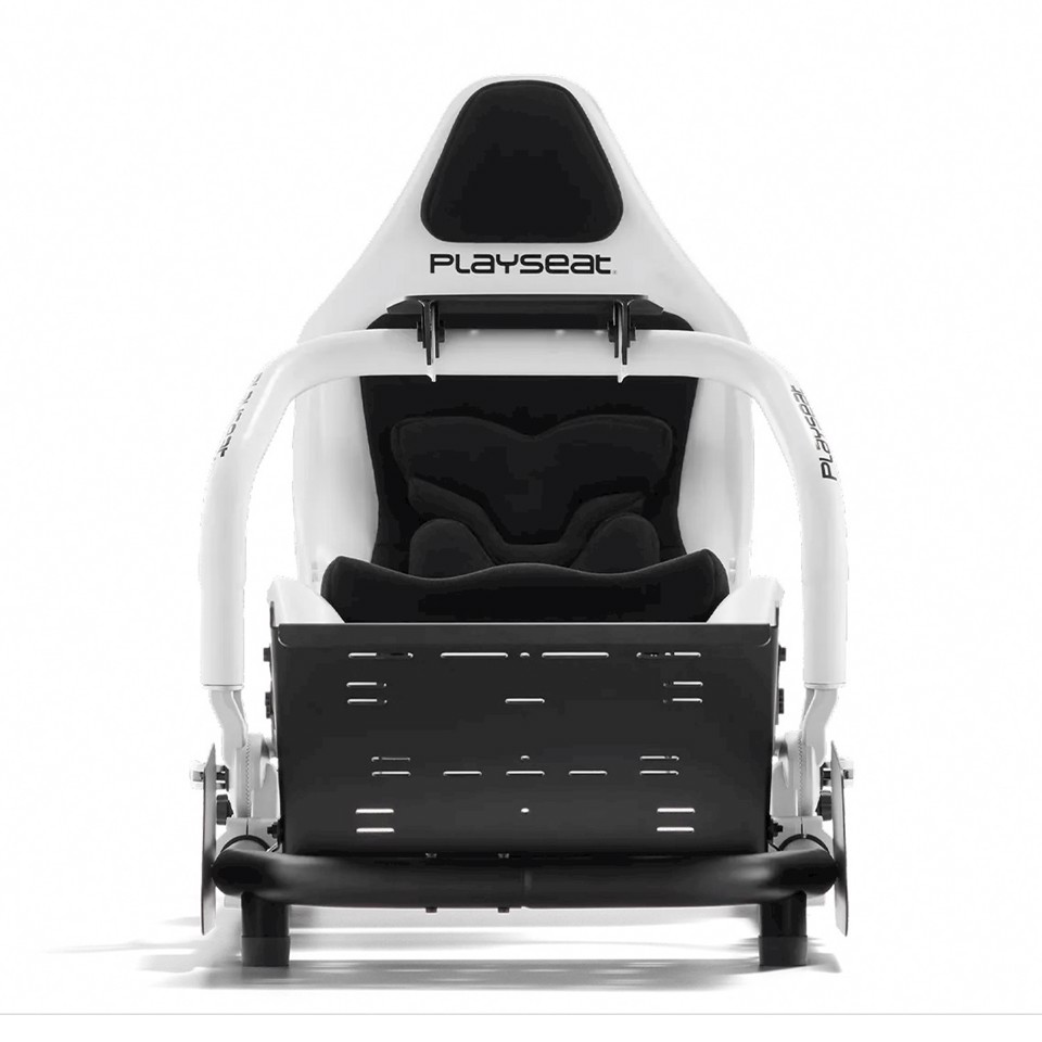 Playseat Formula Instinct - F1 Edition Sedia per gaming universale Seduta imbottita Nero, Bianco