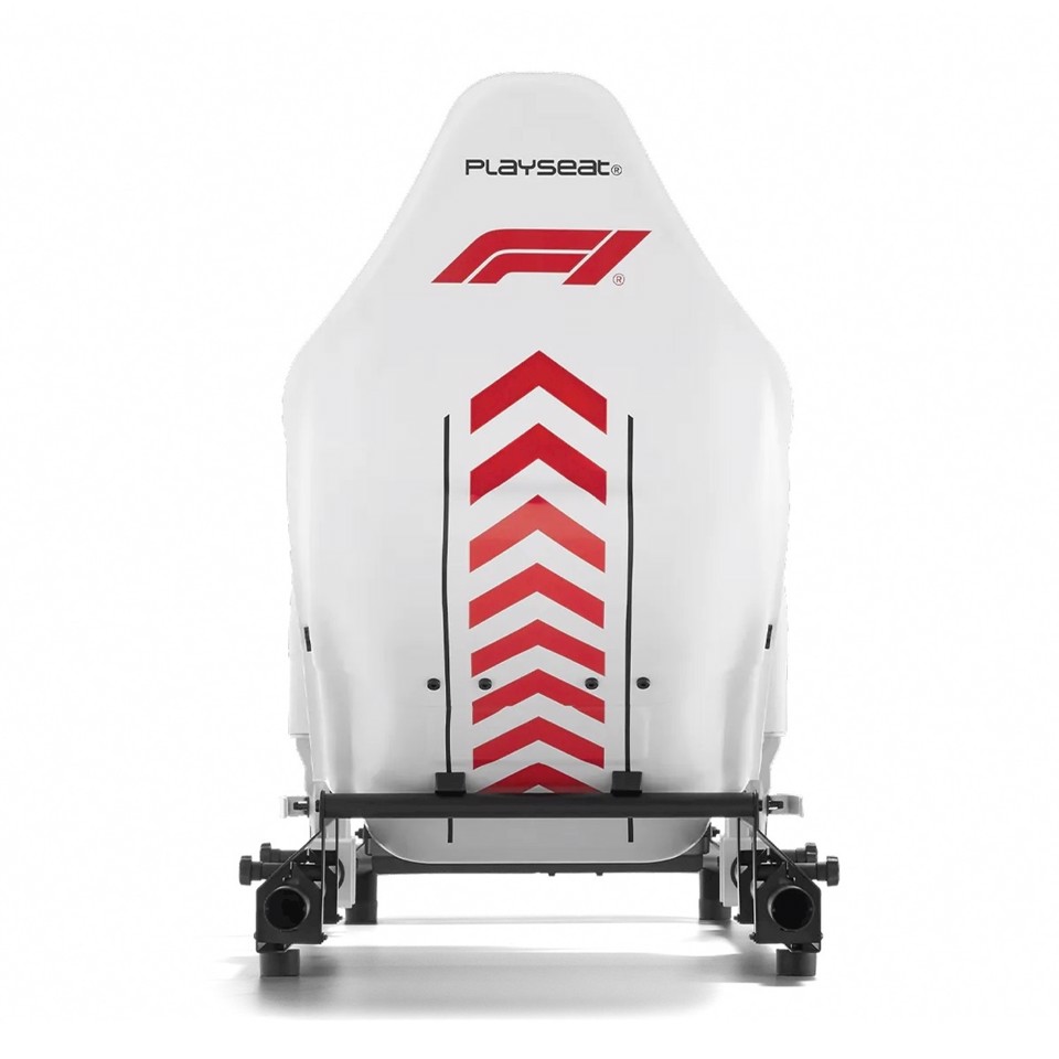 Playseat Formula Instinct - F1 Edition Sedia per gaming universale Seduta imbottita Nero, Bianco