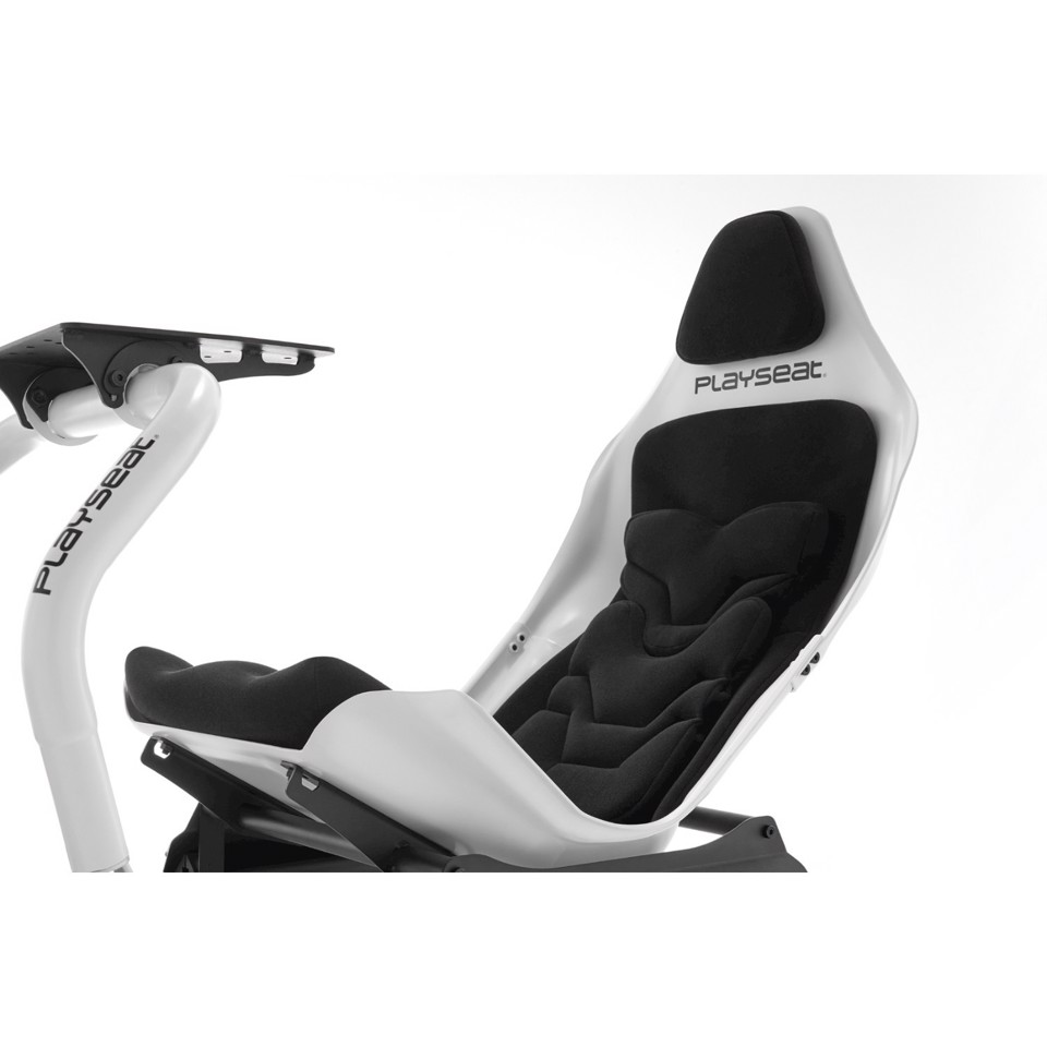 Playseat Formula Instinct - F1 Edition Sedia per gaming universale Seduta imbottita Nero, Bianco