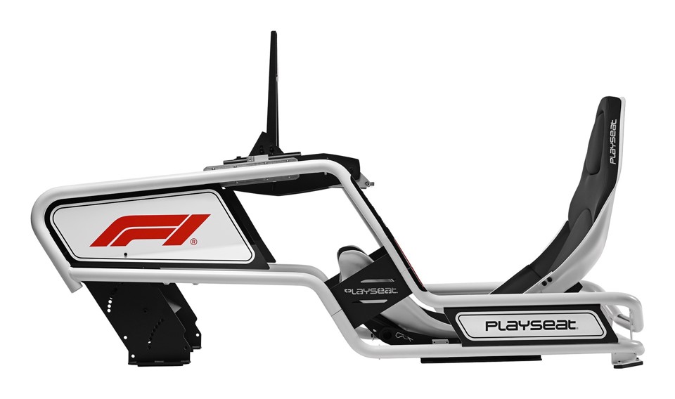 Playseat Formula Intelligence - F1 Edition Sedia per gaming universale Seduta imbottita Nero, Bianco