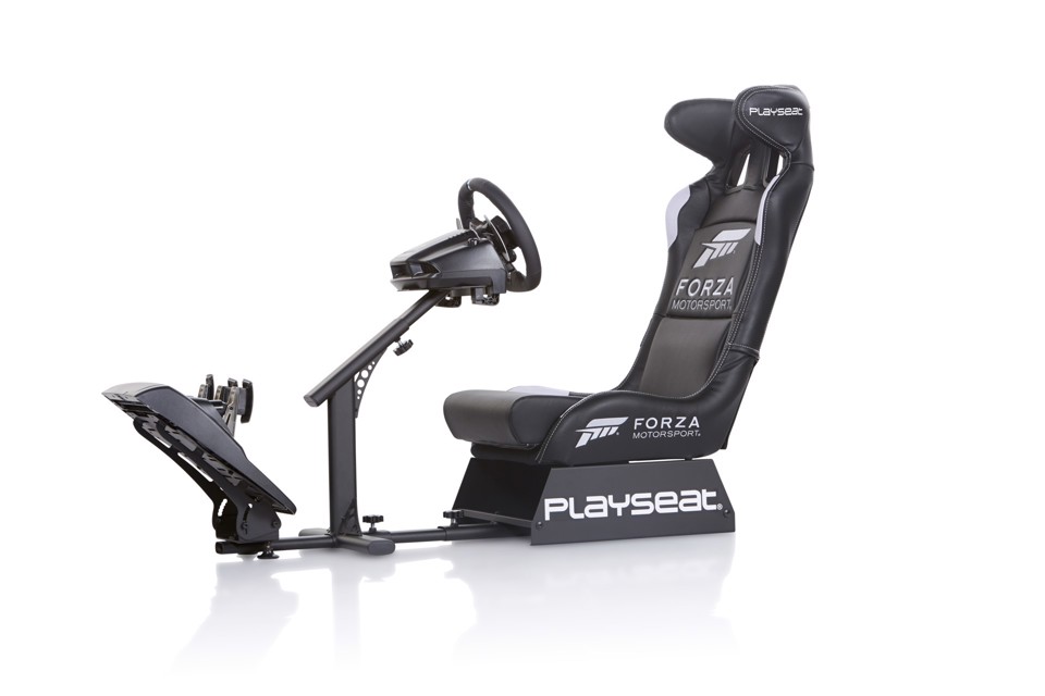 Playseat Forza Motorsport Sedia per gaming universale Sedia tappezzata Nero, Bianco