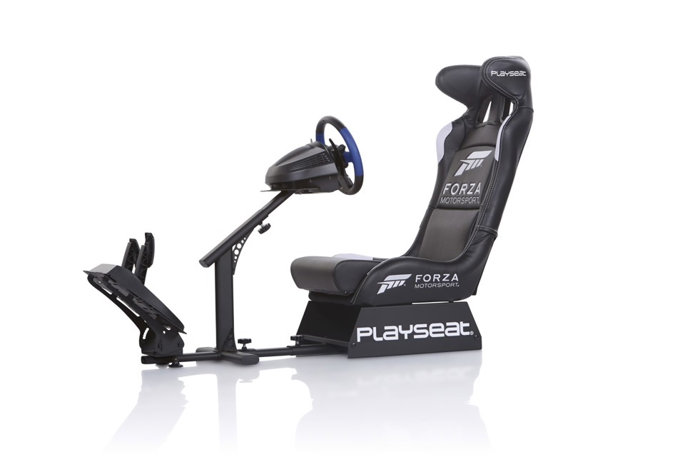 Playseat Forza Motorsport Sedia per gaming universale Sedia tappezzata Nero, Bianco