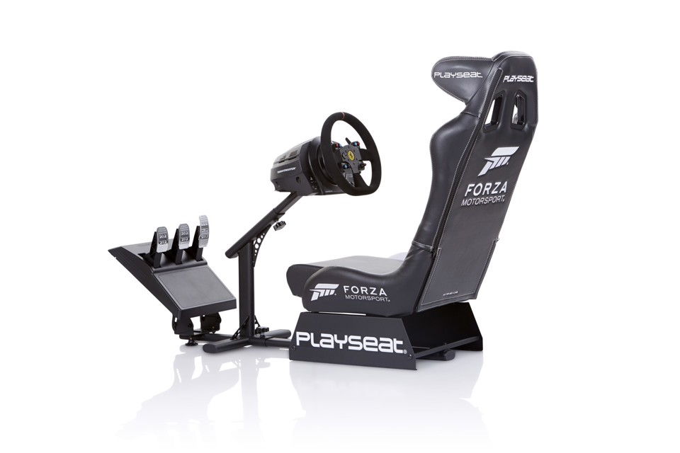 Playseat Forza Motorsport Sedia per gaming universale Sedia tappezzata Nero, Bianco