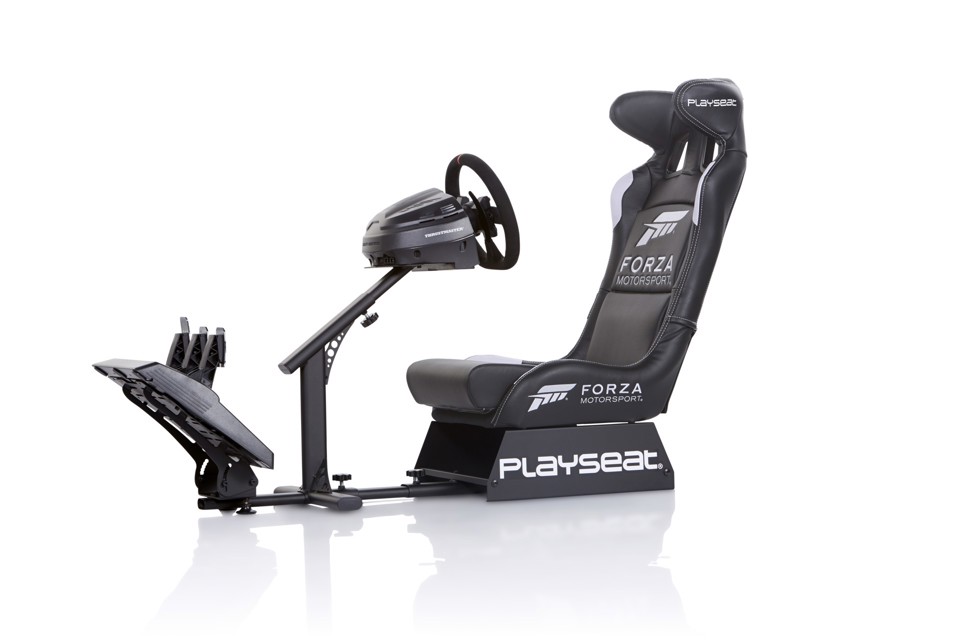 Playseat Forza Motorsport Sedia per gaming universale Sedia tappezzata Nero, Bianco