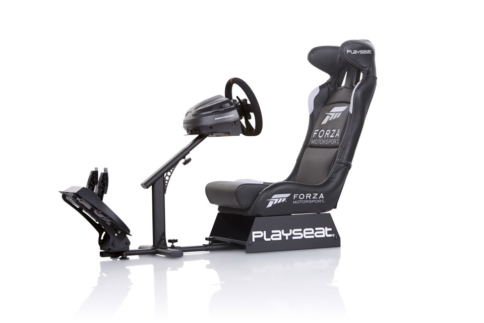 Playseat Forza Motorsport Sedia per gaming universale Sedia tappezzata Nero, Bianco