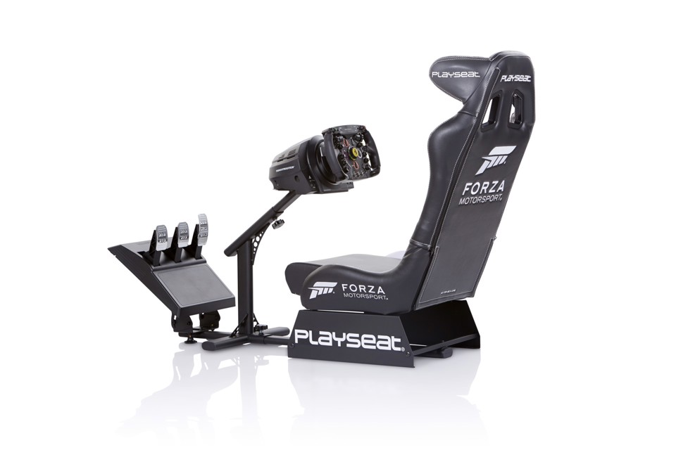 Playseat Forza Motorsport Sedia per gaming universale Sedia tappezzata Nero, Bianco