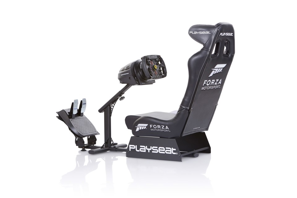 Playseat Forza Motorsport Sedia per gaming universale Sedia tappezzata Nero, Bianco