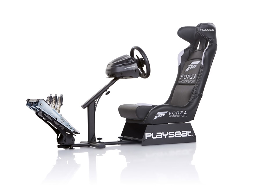 Playseat Forza Motorsport Sedia per gaming universale Sedia tappezzata Nero, Bianco