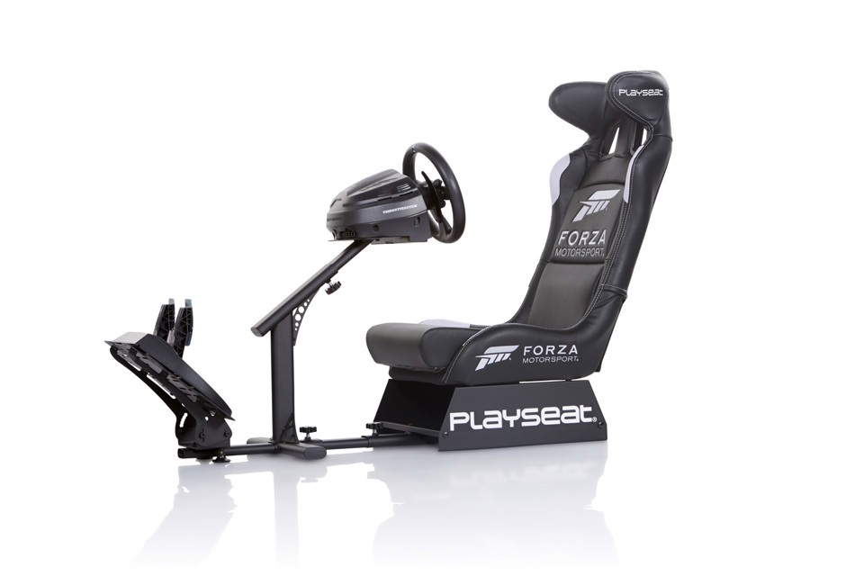 Playseat Forza Motorsport Sedia per gaming universale Sedia tappezzata Nero, Bianco