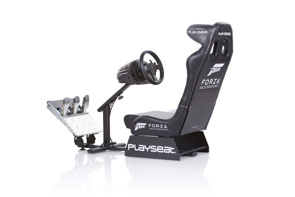 Playseat Forza Motorsport Sedia per gaming universale Sedia tappezzata Nero, Bianco