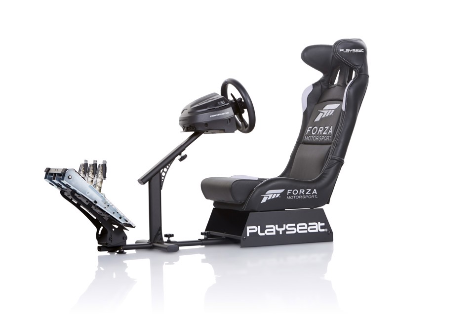Playseat Forza Motorsport Sedia per gaming universale Sedia tappezzata Nero, Bianco