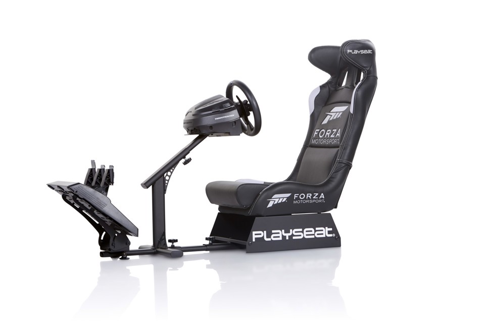 Playseat Forza Motorsport Sedia per gaming universale Sedia tappezzata Nero, Bianco