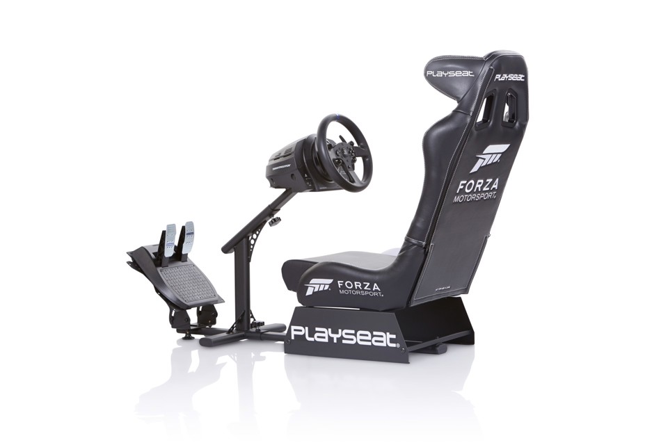 Playseat Forza Motorsport Sedia per gaming universale Sedia tappezzata Nero, Bianco