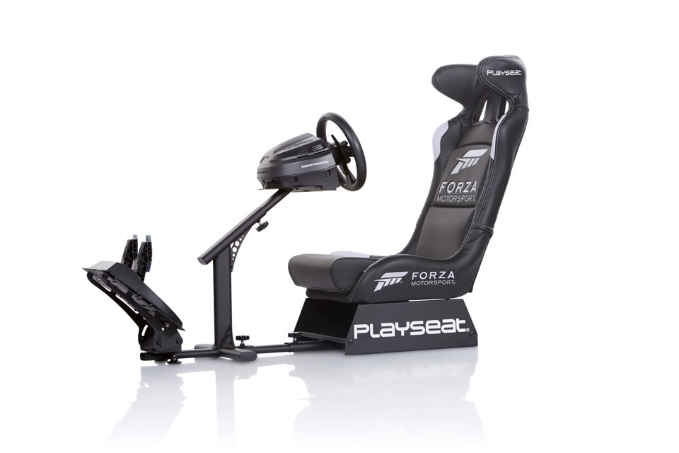 Playseat Forza Motorsport Sedia per gaming universale Sedia tappezzata Nero, Bianco