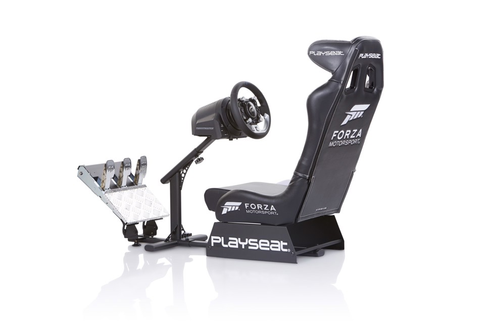 Playseat Forza Motorsport Sedia per gaming universale Sedia tappezzata Nero, Bianco