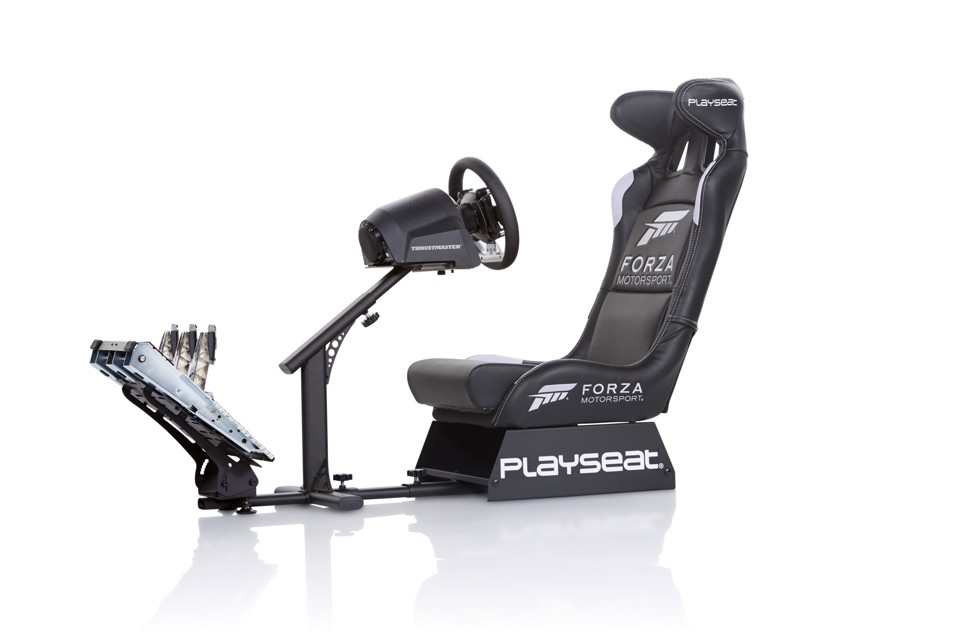 Playseat Forza Motorsport Sedia per gaming universale Sedia tappezzata Nero, Bianco