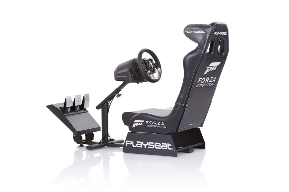 Playseat Forza Motorsport Sedia per gaming universale Sedia tappezzata Nero, Bianco