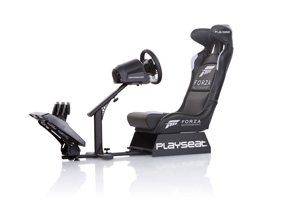 Playseat Forza Motorsport Sedia per gaming universale Sedia tappezzata Nero, Bianco