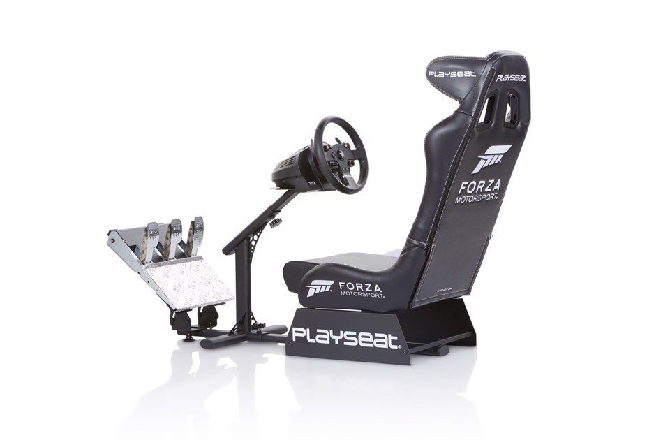 Playseat Forza Motorsport Sedia per gaming universale Sedia tappezzata Nero, Bianco