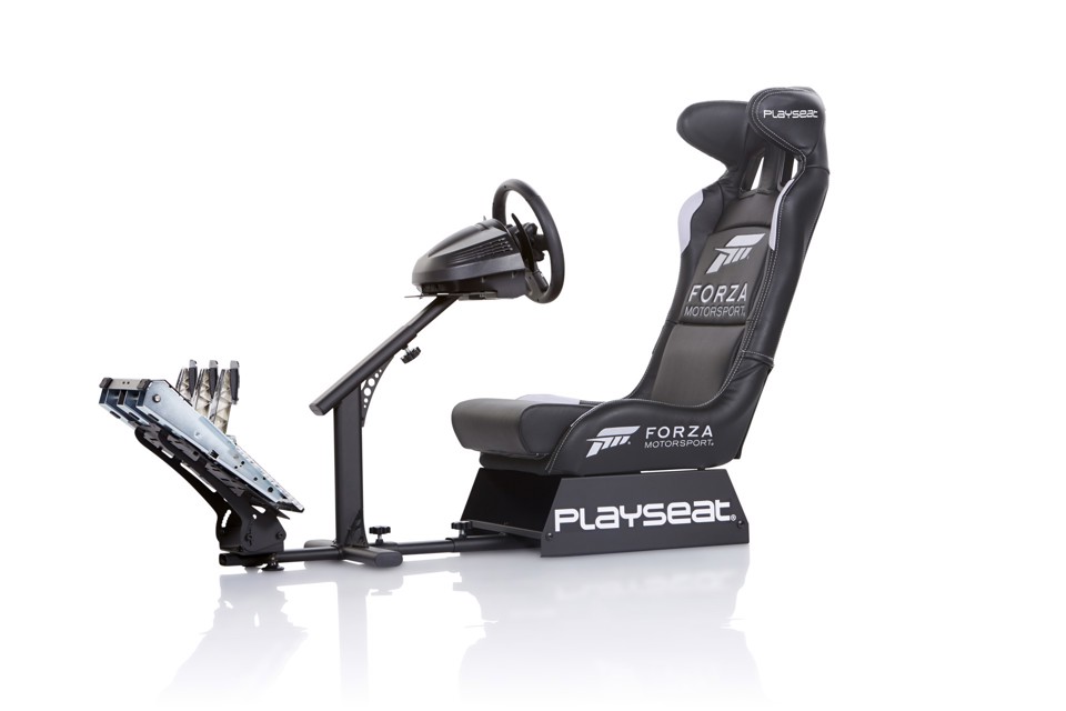 Playseat Forza Motorsport Sedia per gaming universale Sedia tappezzata Nero, Bianco