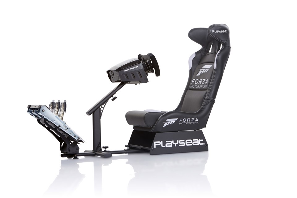 Playseat Forza Motorsport Sedia per gaming universale Sedia tappezzata Nero, Bianco