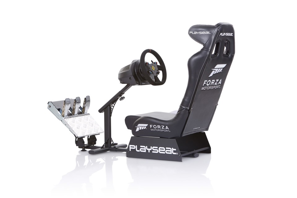Playseat Forza Motorsport Sedia per gaming universale Sedia tappezzata Nero, Bianco
