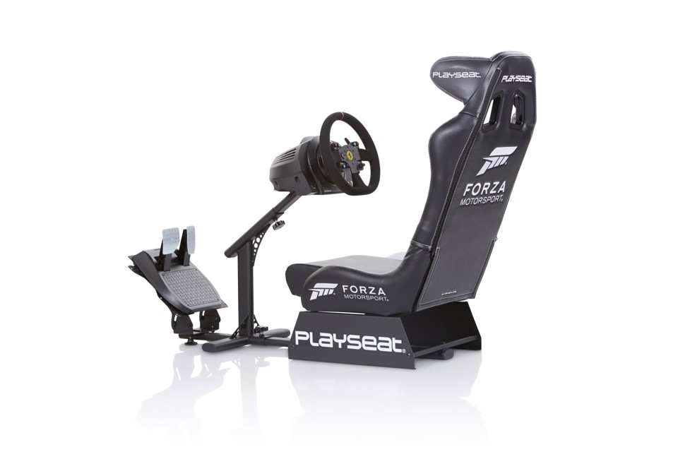Playseat Forza Motorsport Sedia per gaming universale Sedia tappezzata Nero, Bianco