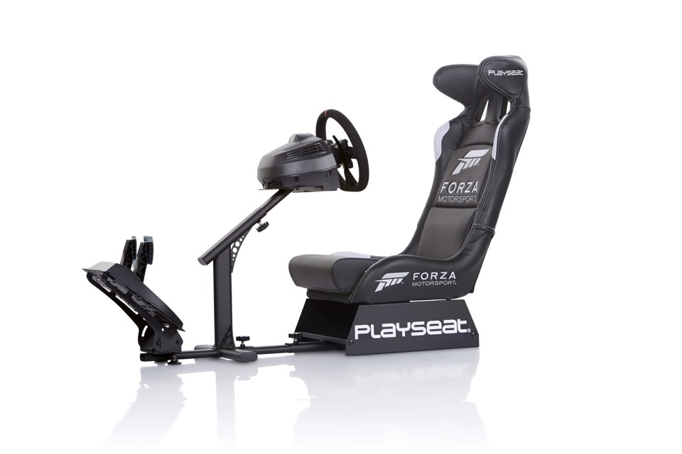 Playseat Forza Motorsport Sedia per gaming universale Sedia tappezzata Nero, Bianco