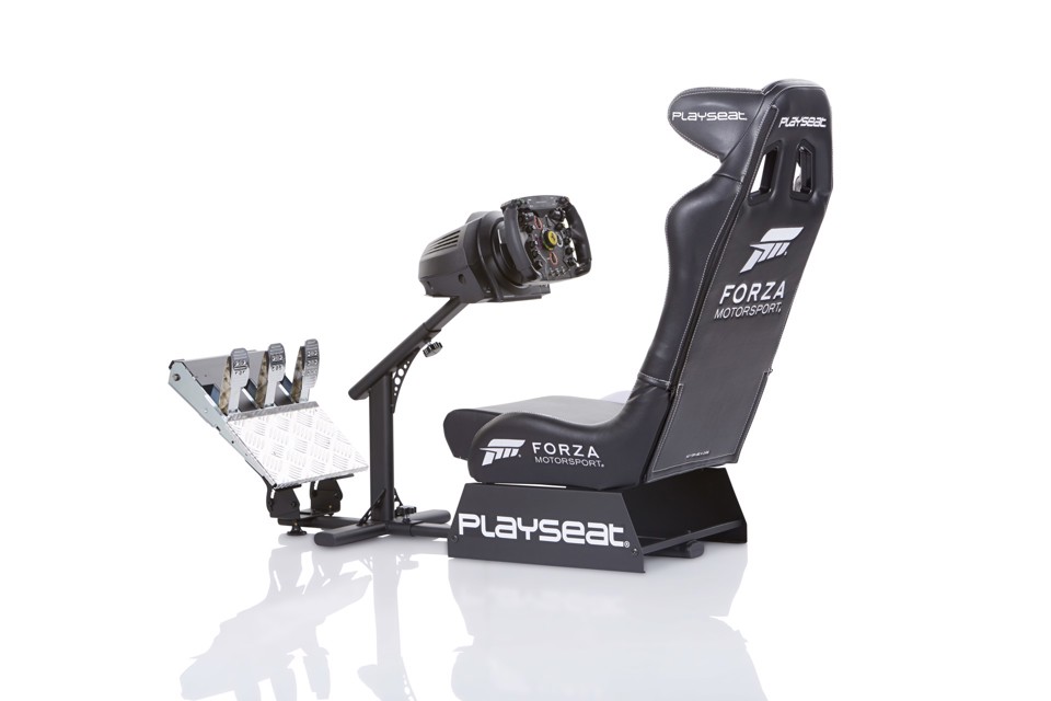 Playseat Forza Motorsport Sedia per gaming universale Sedia tappezzata Nero, Bianco