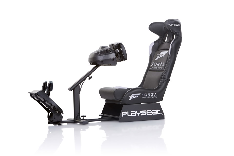 Playseat Forza Motorsport Sedia per gaming universale Sedia tappezzata Nero, Bianco