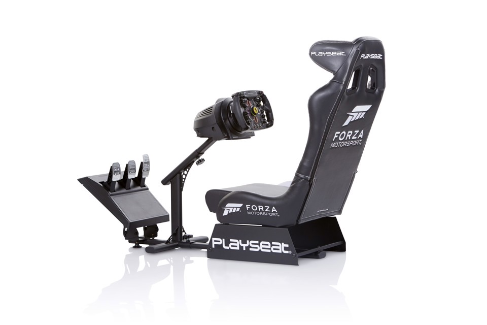 Playseat Forza Motorsport Sedia per gaming universale Sedia tappezzata Nero, Bianco