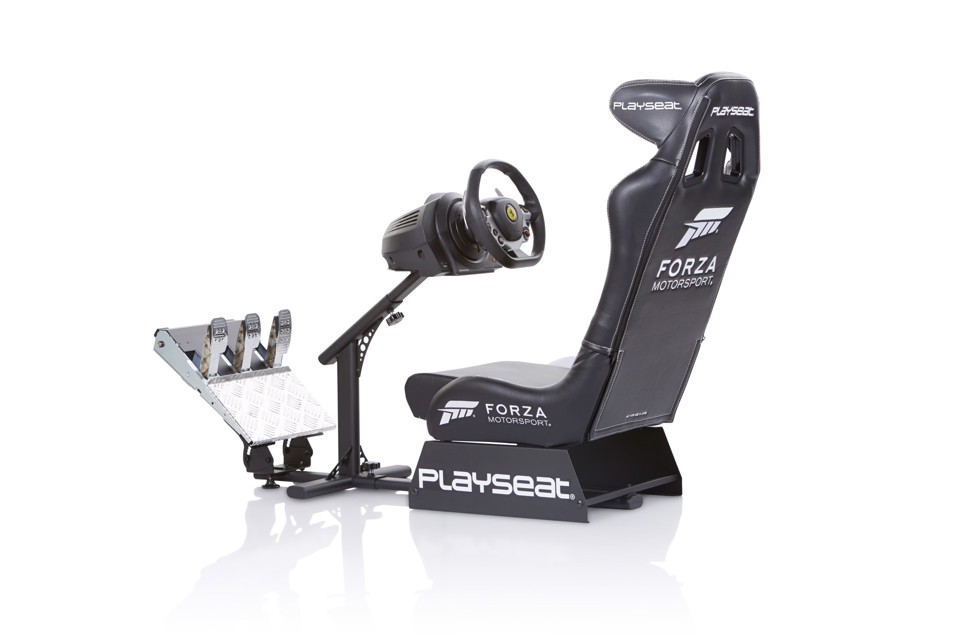 Playseat Forza Motorsport Sedia per gaming universale Sedia tappezzata Nero, Bianco