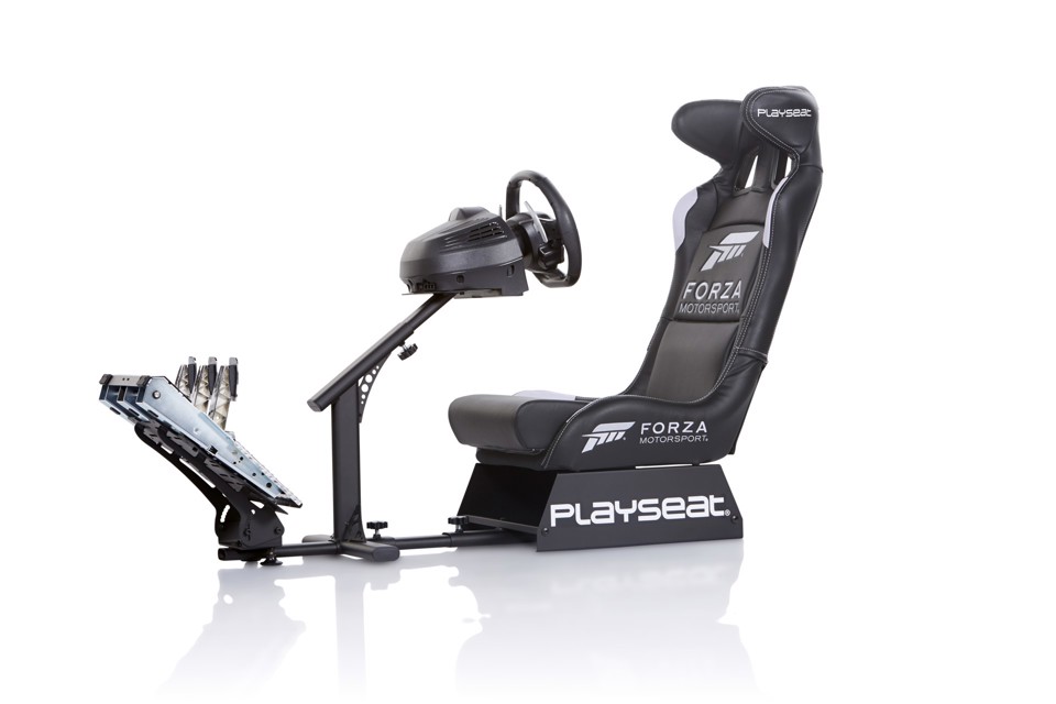 Playseat Forza Motorsport Sedia per gaming universale Sedia tappezzata Nero, Bianco