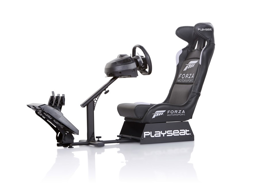 Playseat Forza Motorsport Sedia per gaming universale Sedia tappezzata Nero, Bianco