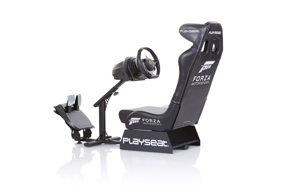Playseat Forza Motorsport Sedia per gaming universale Sedia tappezzata Nero, Bianco