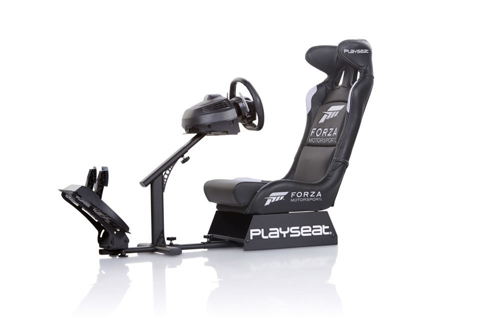 Playseat Forza Motorsport Sedia per gaming universale Sedia tappezzata Nero, Bianco