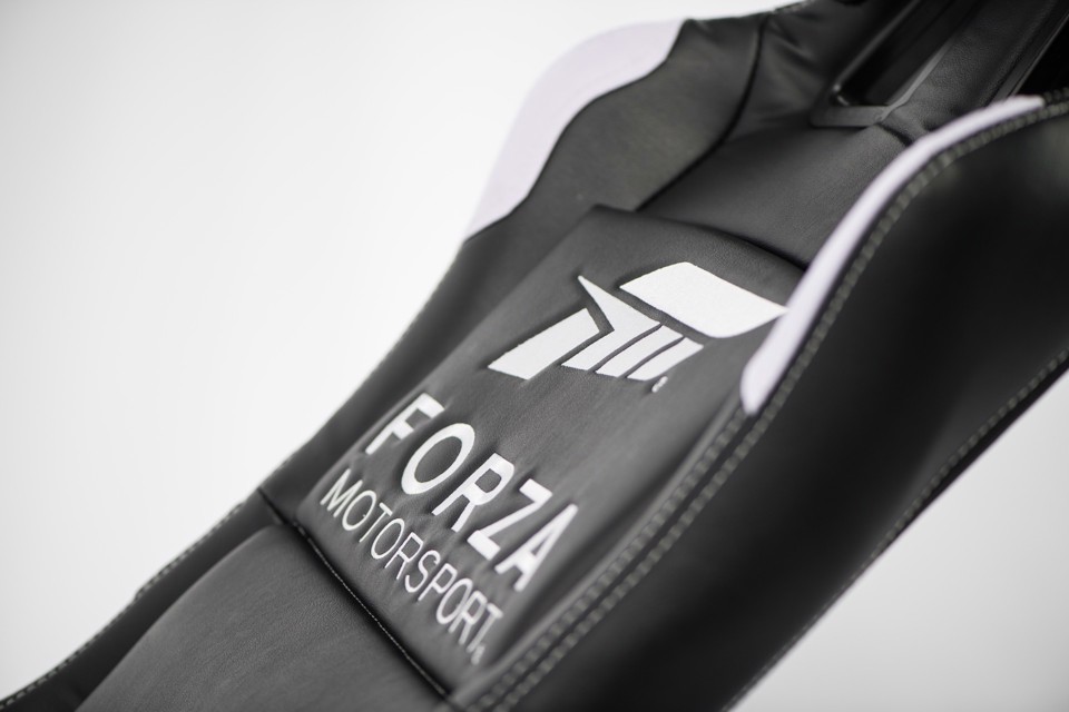 Playseat Forza Motorsport Sedia per gaming universale Sedia tappezzata Nero, Bianco
