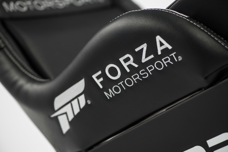 Playseat Forza Motorsport Sedia per gaming universale Sedia tappezzata Nero, Bianco