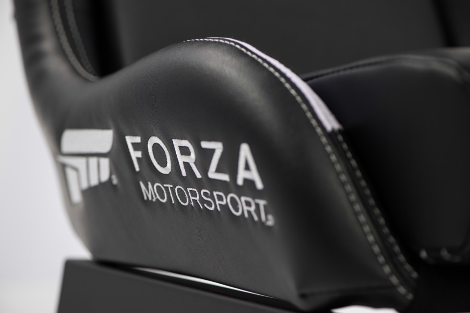 Playseat Forza Motorsport Sedia per gaming universale Sedia tappezzata Nero, Bianco