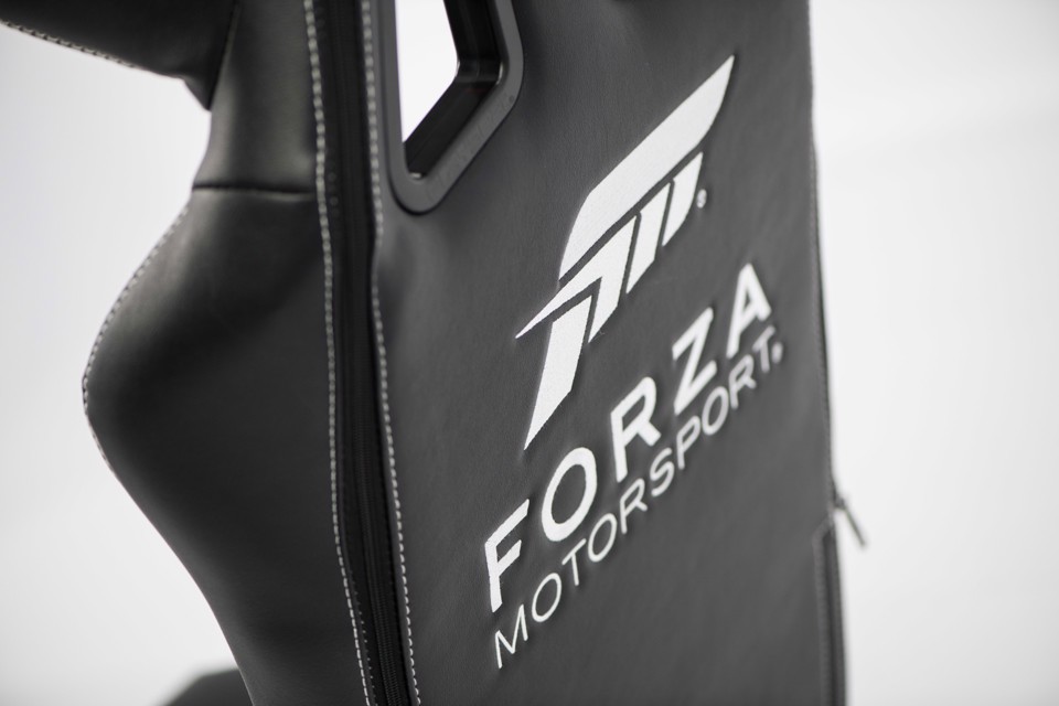 Playseat Forza Motorsport Sedia per gaming universale Sedia tappezzata Nero, Bianco