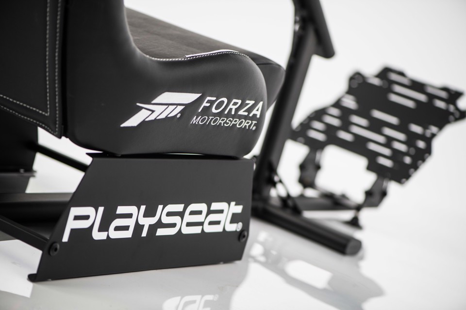 Playseat Forza Motorsport Sedia per gaming universale Sedia tappezzata Nero, Bianco