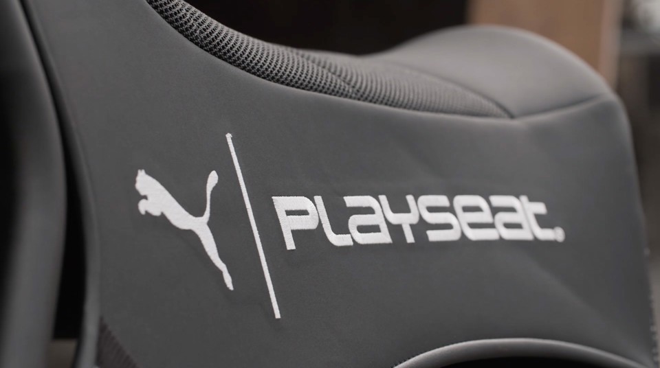 Playseat PUMA Active Sedia da gioco per console Sedia imbottita tappezzata Nero